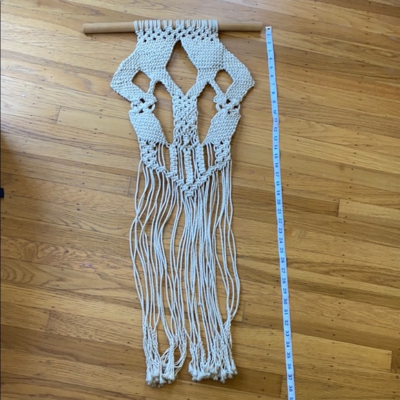 Large Macrame Tapestry Wall Hanging - Picture 5 of 8